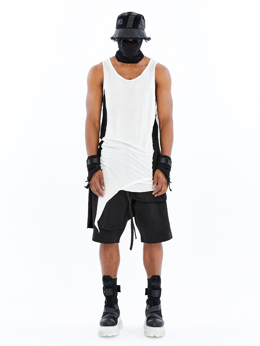 ASYMMETRIC TANK TOP