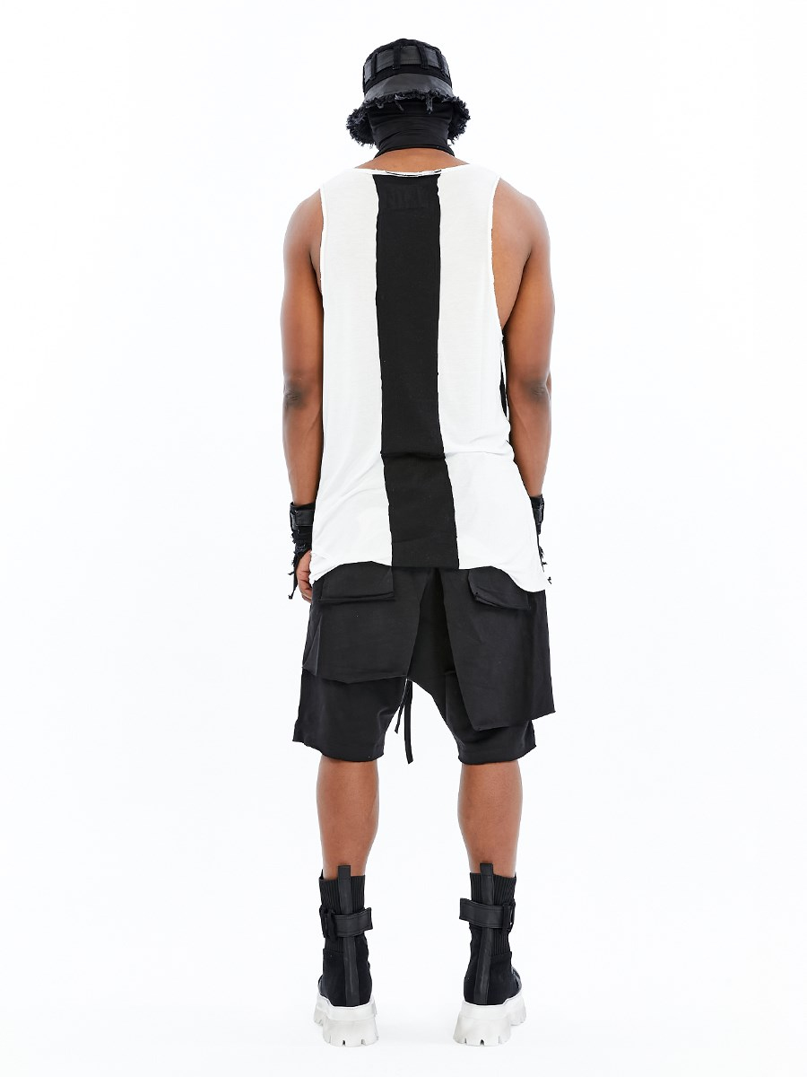 ASYMMETRIC TANK TOP