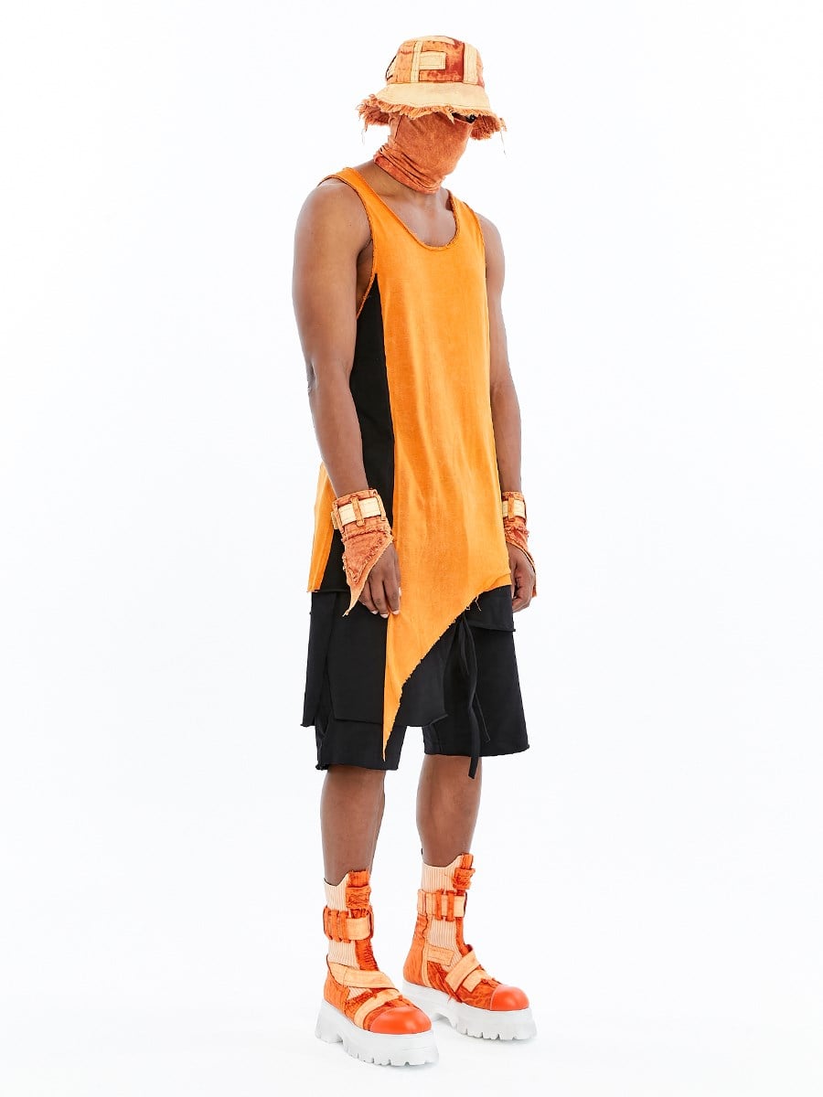 ASYMMETRIC TANK TOP