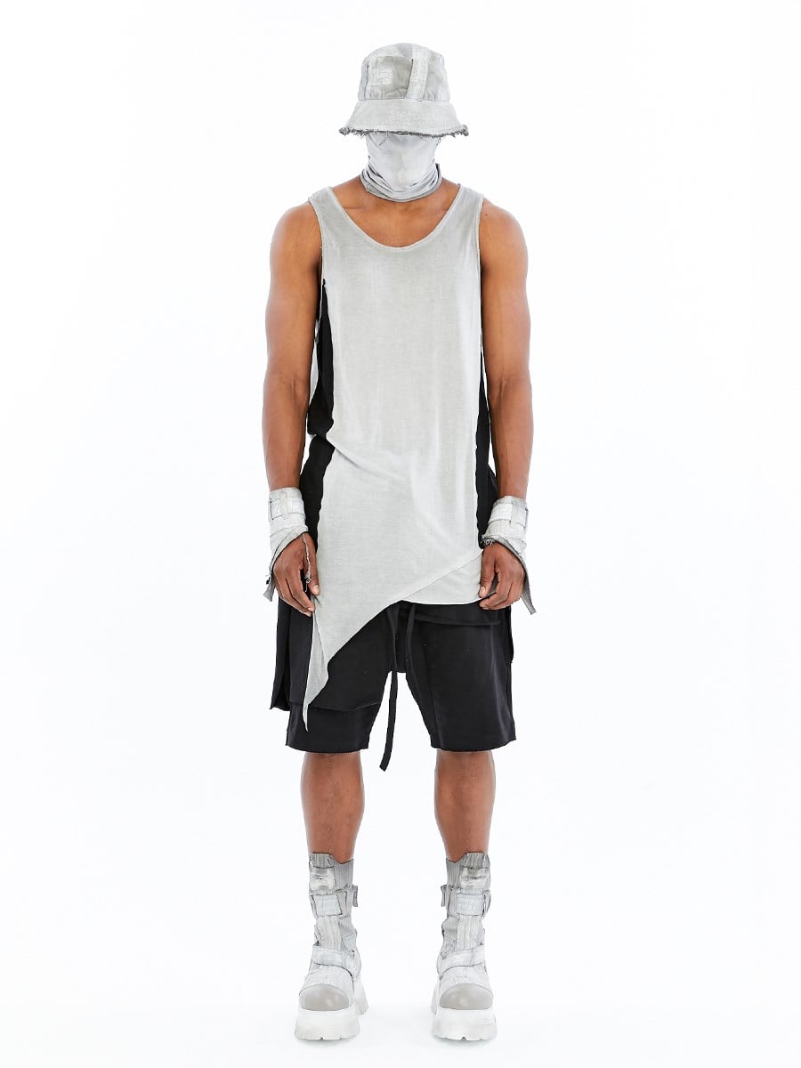 ASYMMETRIC TANK TOP