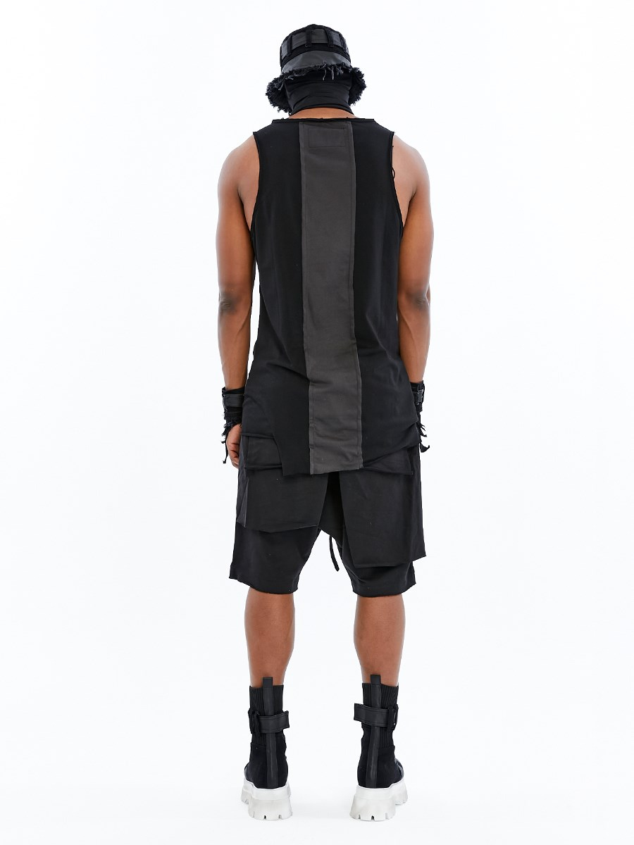 ASYMMETRIC TANK TOP
