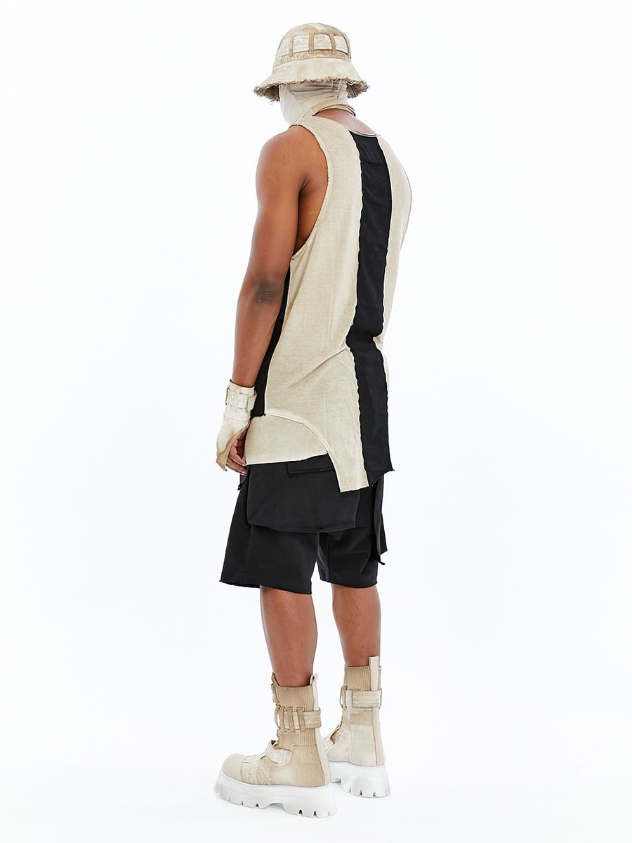 ASYMMETRIC TANK TOP