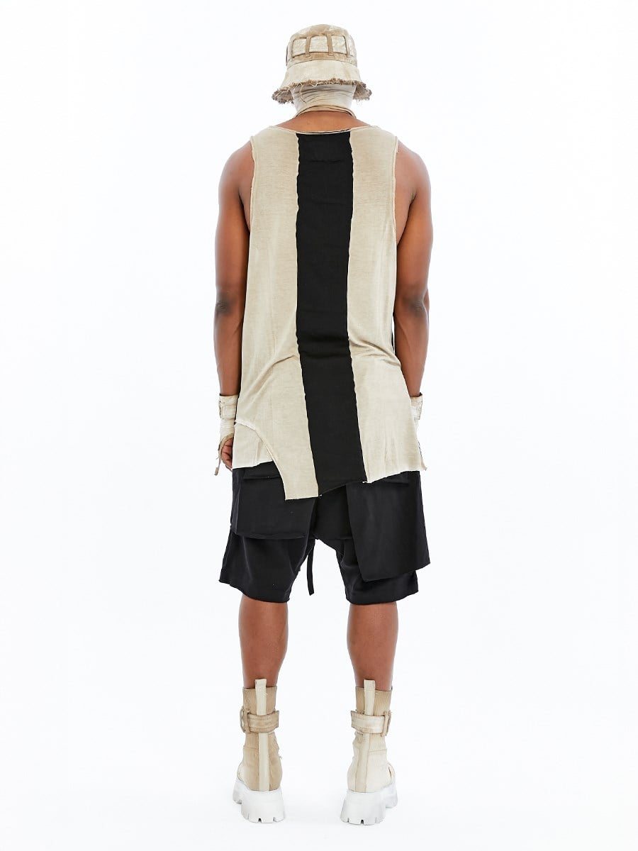 ASYMMETRIC TANK TOP