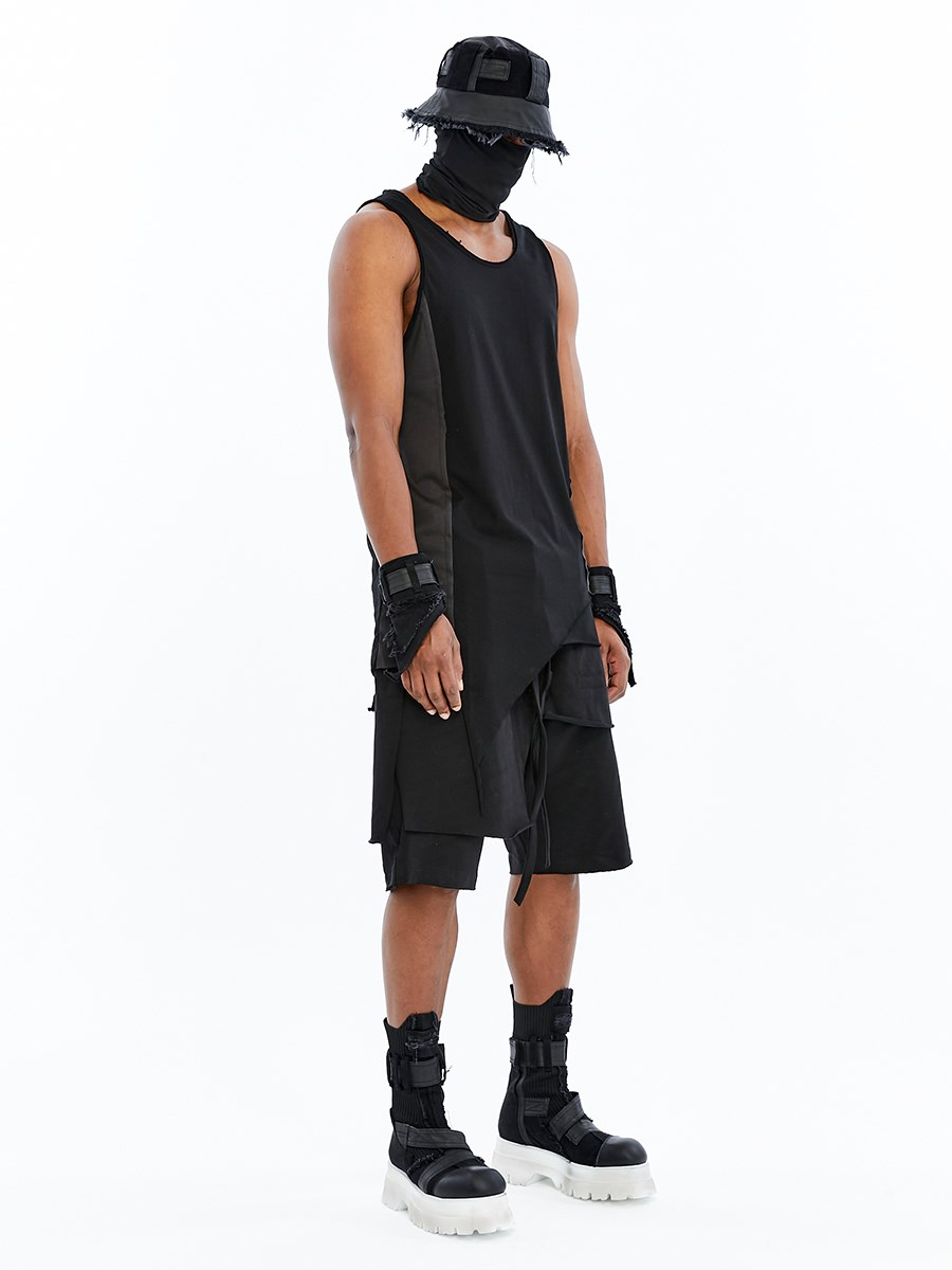 ASYMMETRIC TANK TOP