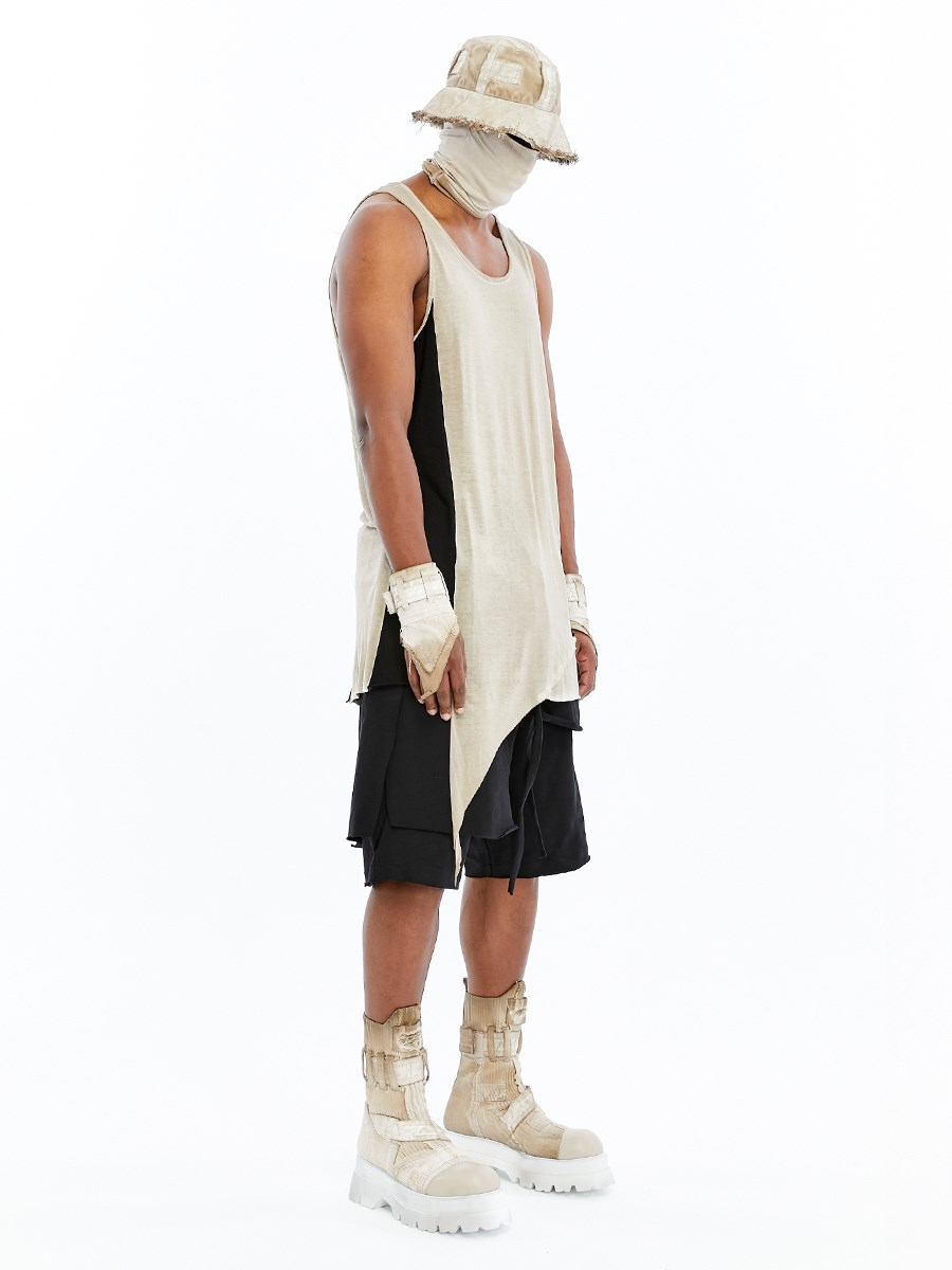 ASYMMETRIC TANK TOP