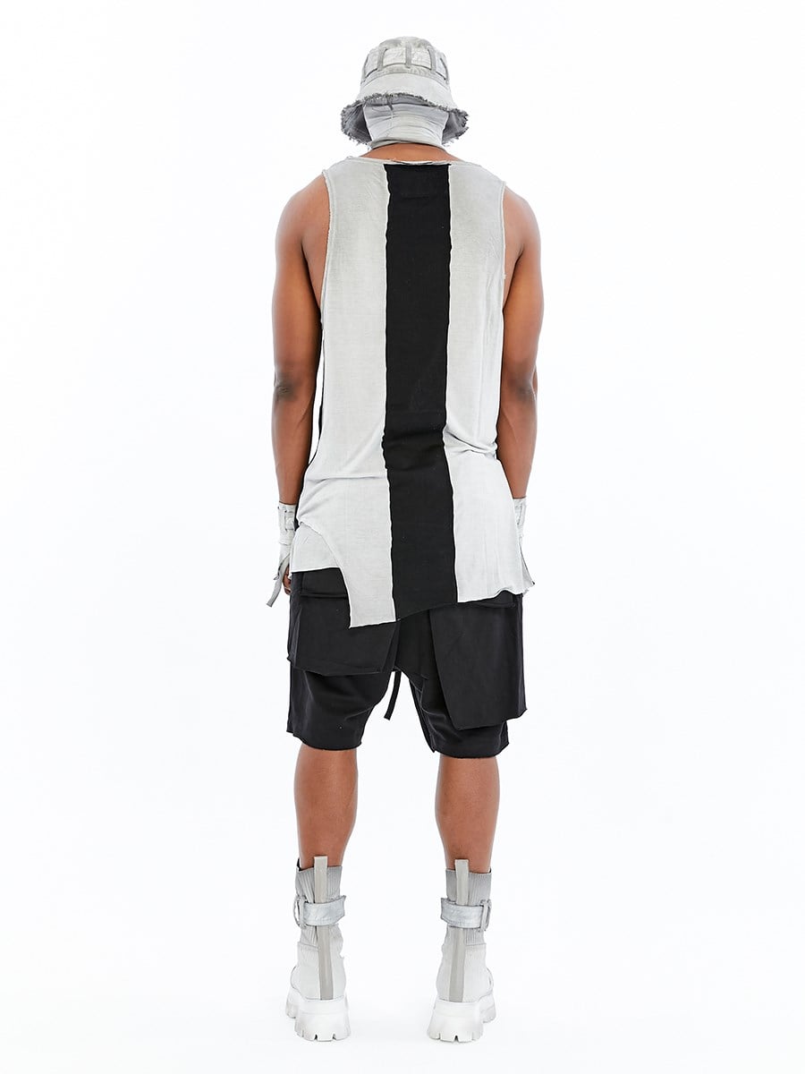 ASYMMETRIC TANK TOP