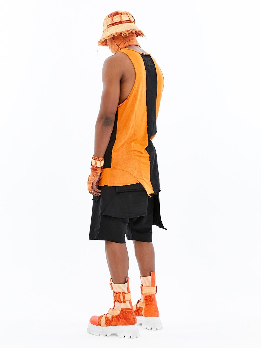 ASYMMETRIC TANK TOP