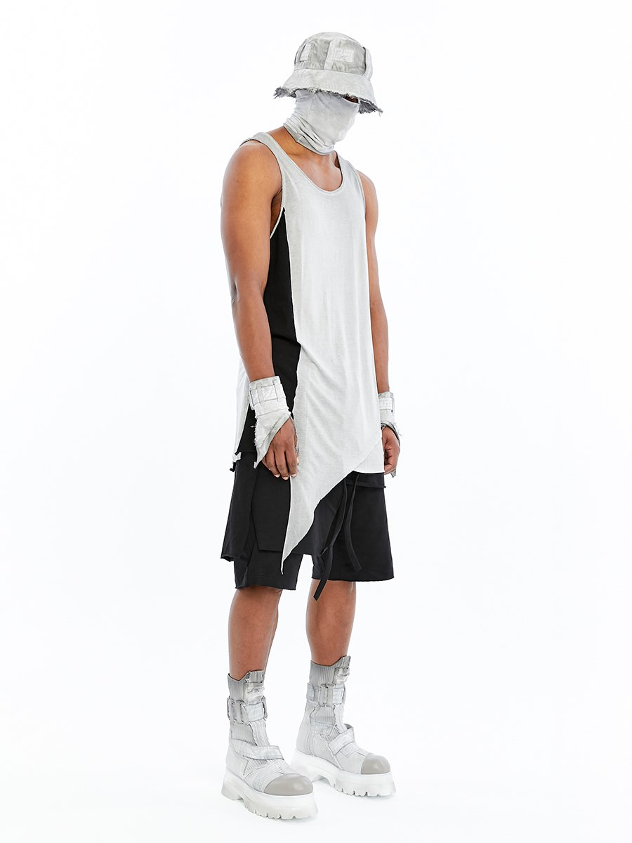 ASYMMETRIC TANK TOP