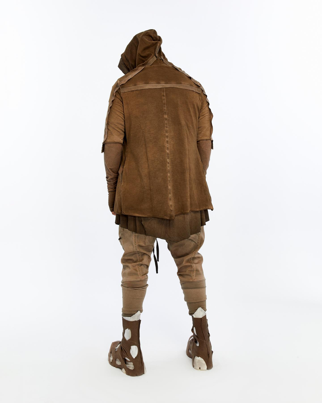 DOUBLE LAYER HOODED