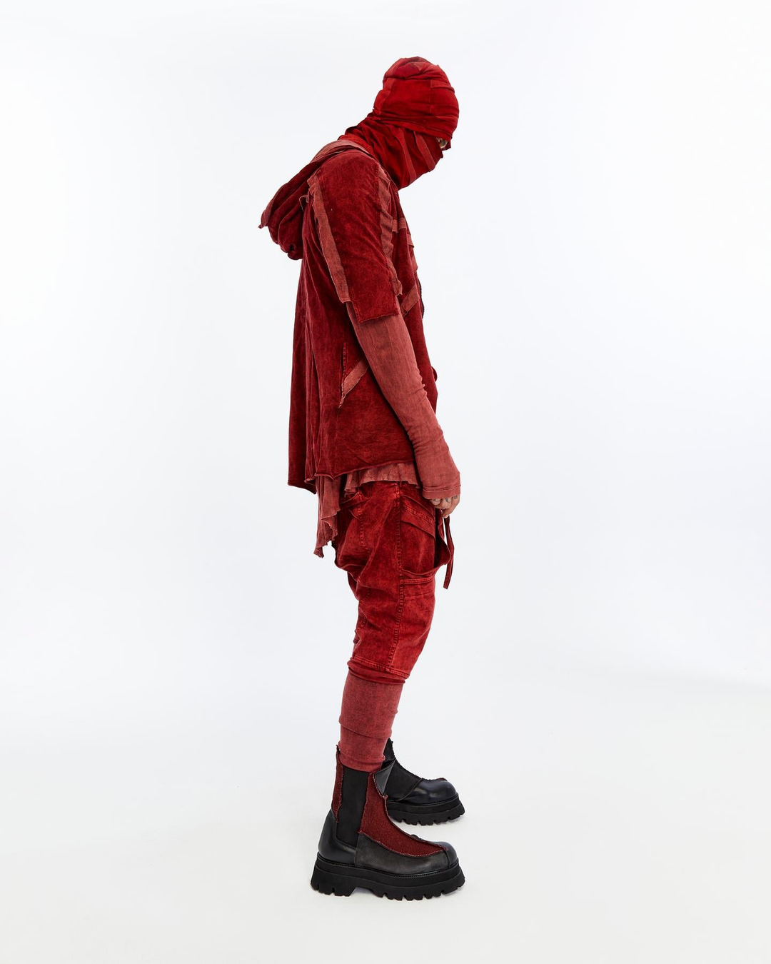 DOUBLE LAYER HOODED