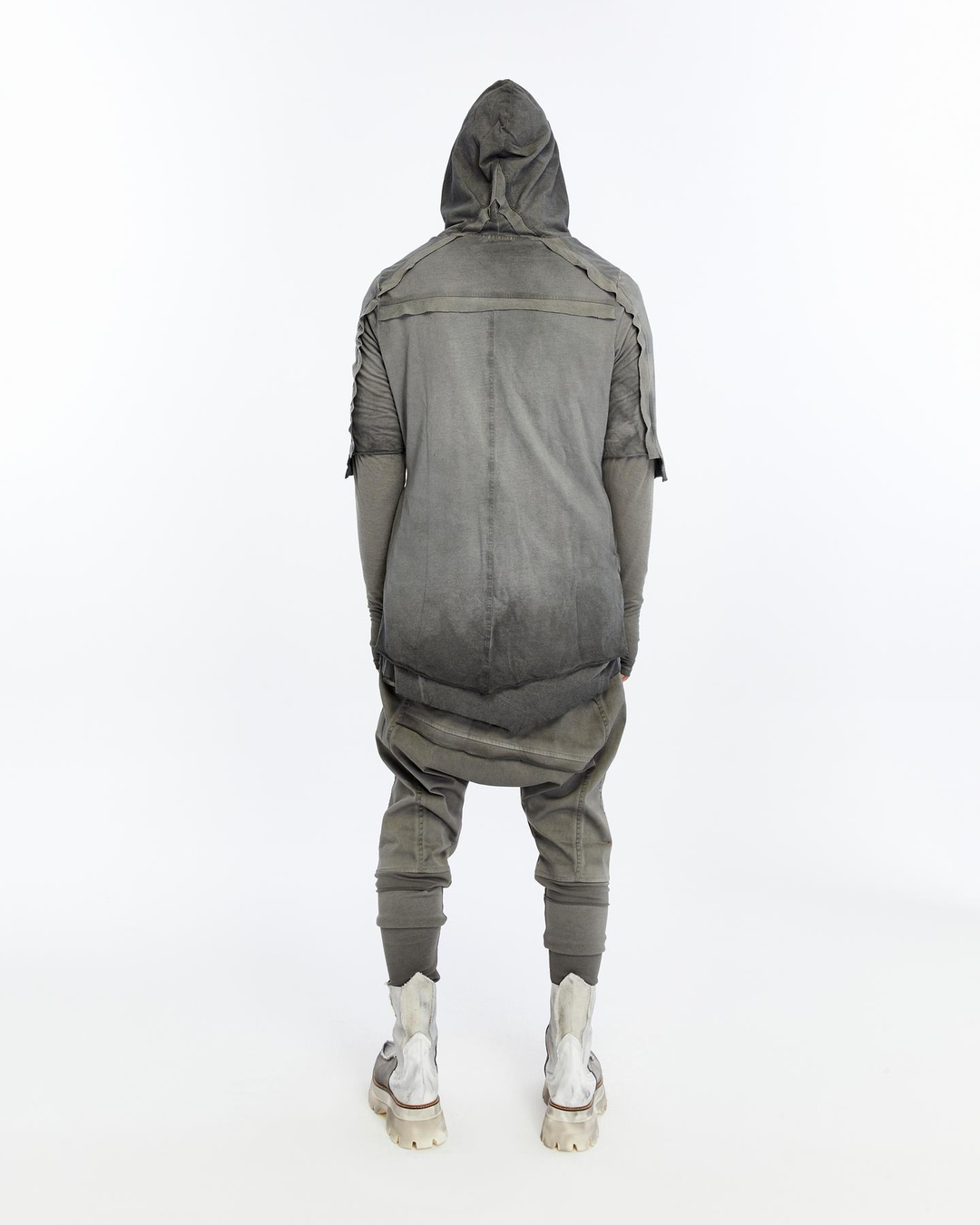 DOUBLE LAYER HOODED