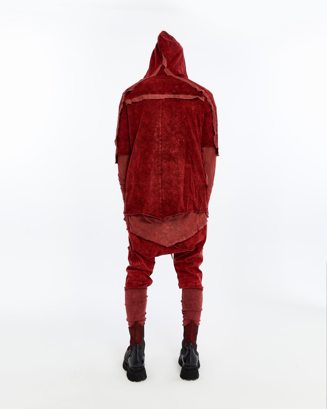 DOUBLE LAYER HOODED