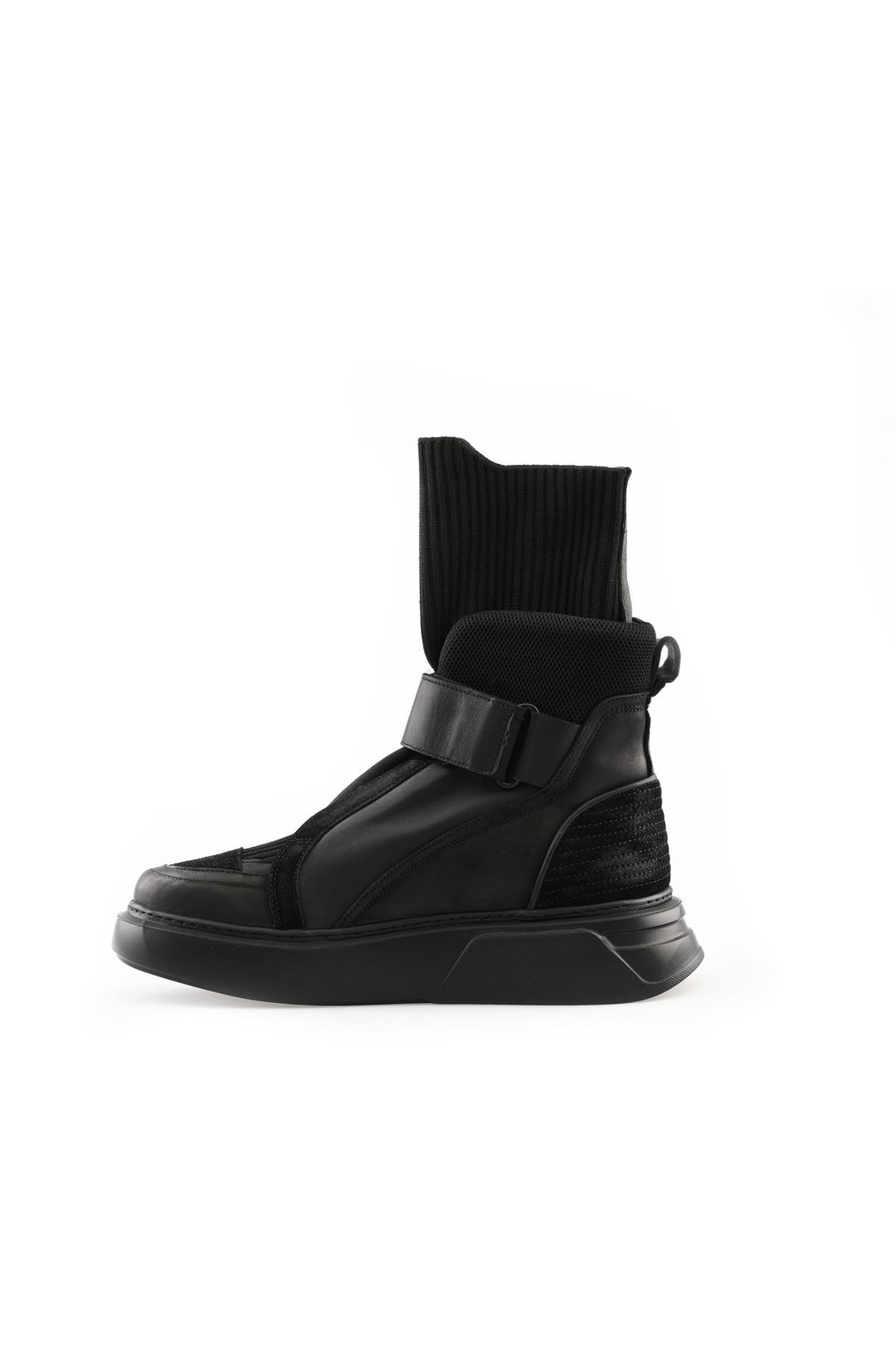LEATHER SOCKS BOOTS