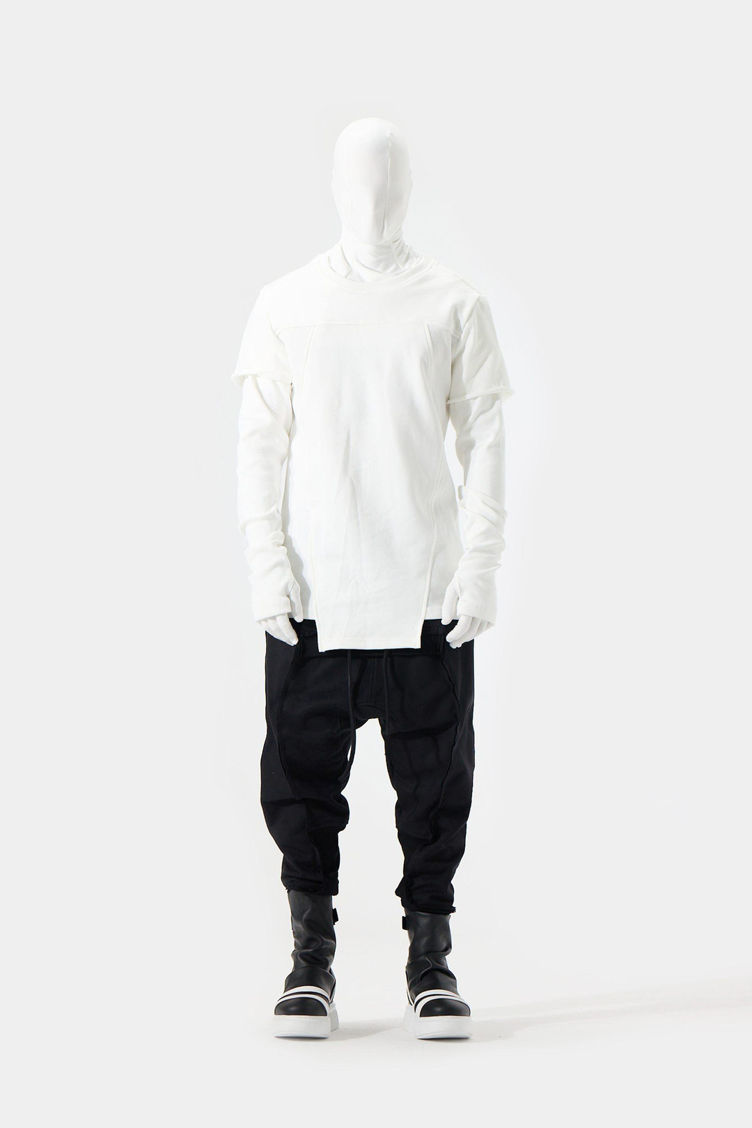 PIECED SWEATSHIRT
