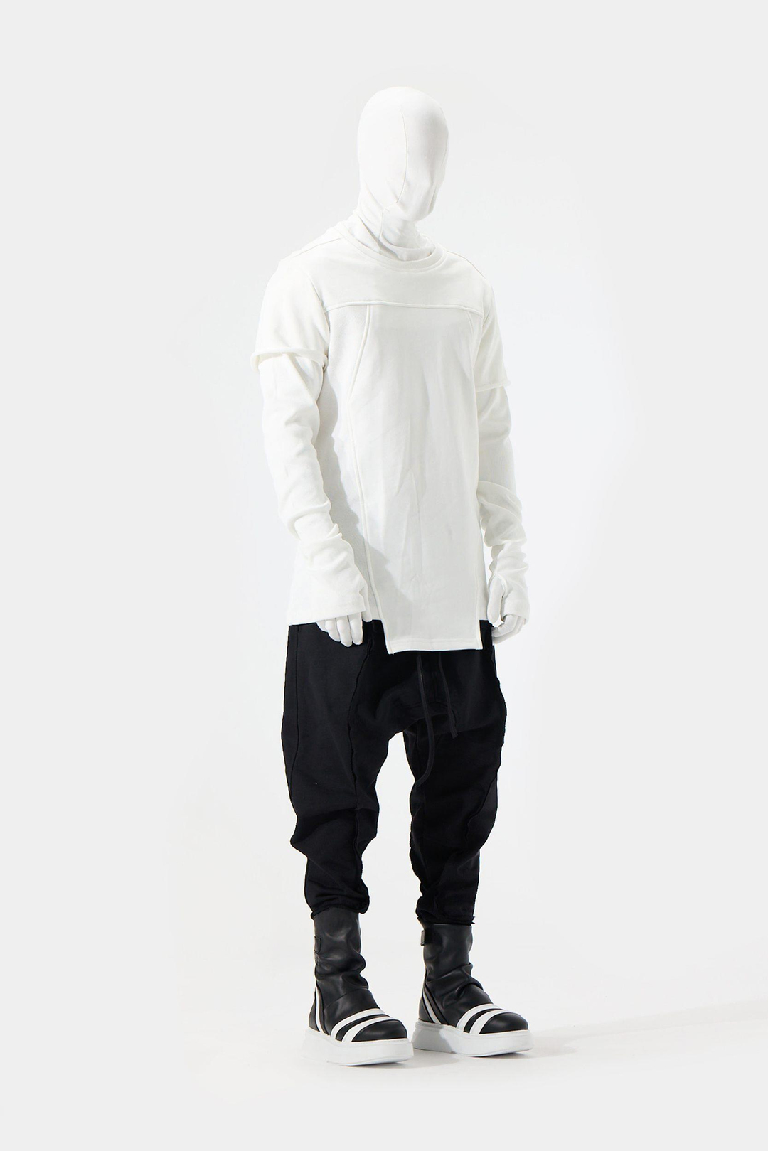 PIECED SWEATSHIRT