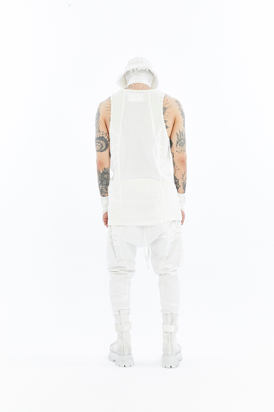 RIBBED PANEL TANK TOP