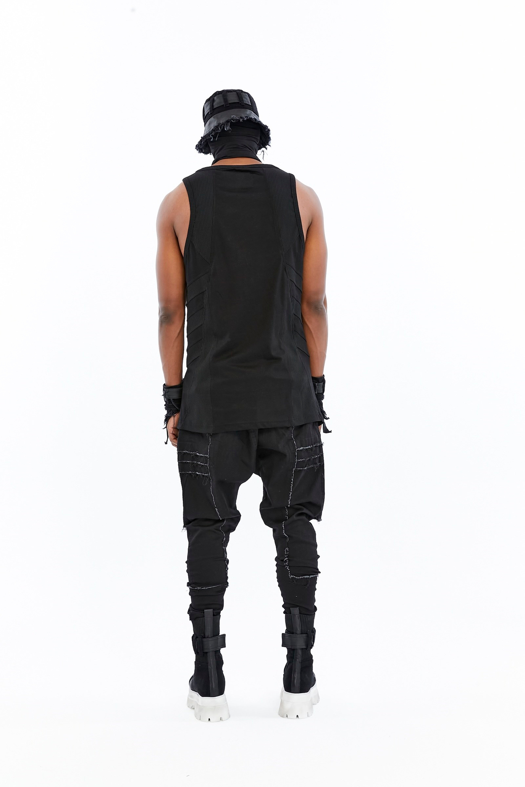RIBBED PANEL TANK TOP