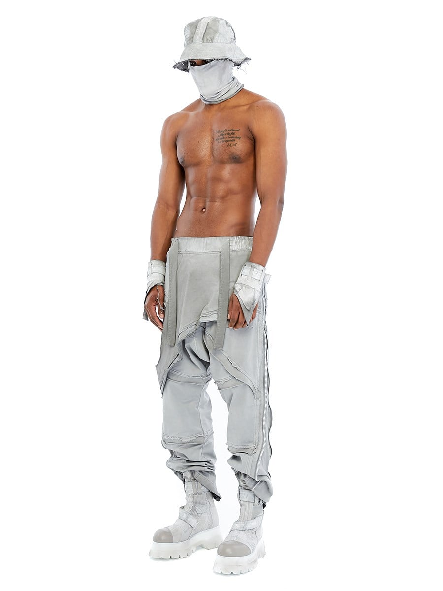SPLIT ZIP PANTS