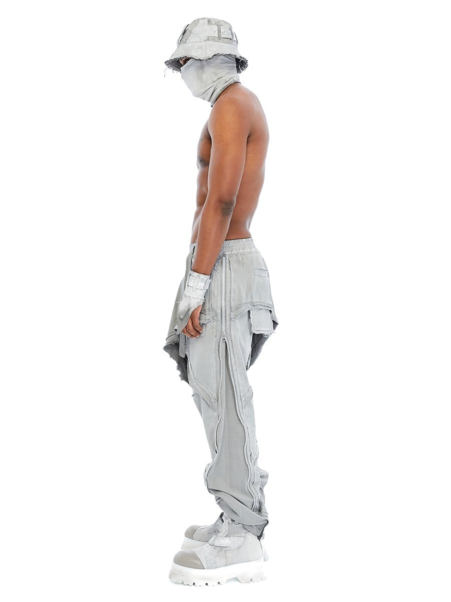 SPLIT ZIP PANTS