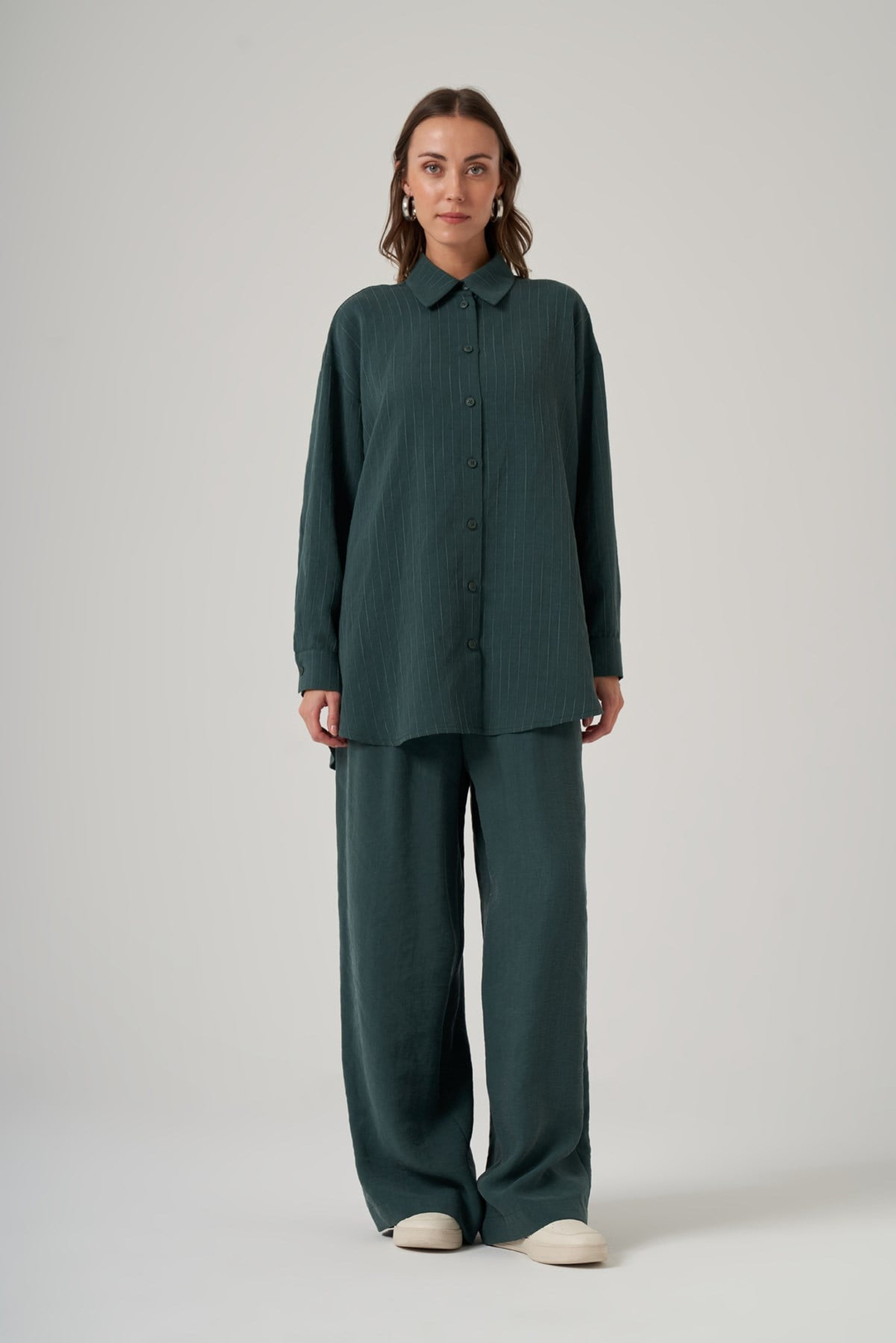 Nuss 1081 Basic Çizgili Takım-Jungle
