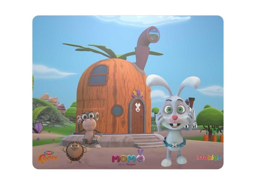 Akıllı Tavşan Momo Mouse Pad Model 3