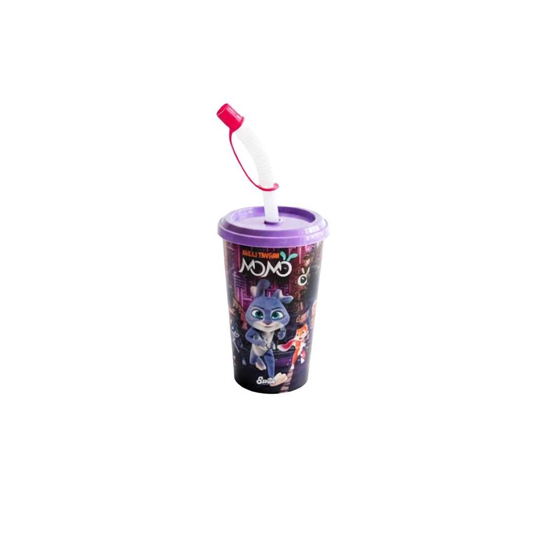Akıllı Tavşan Momo Pipetli Bardak