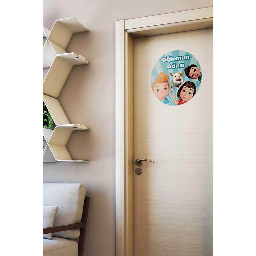 Aslan Kapı Sticker - Erkek