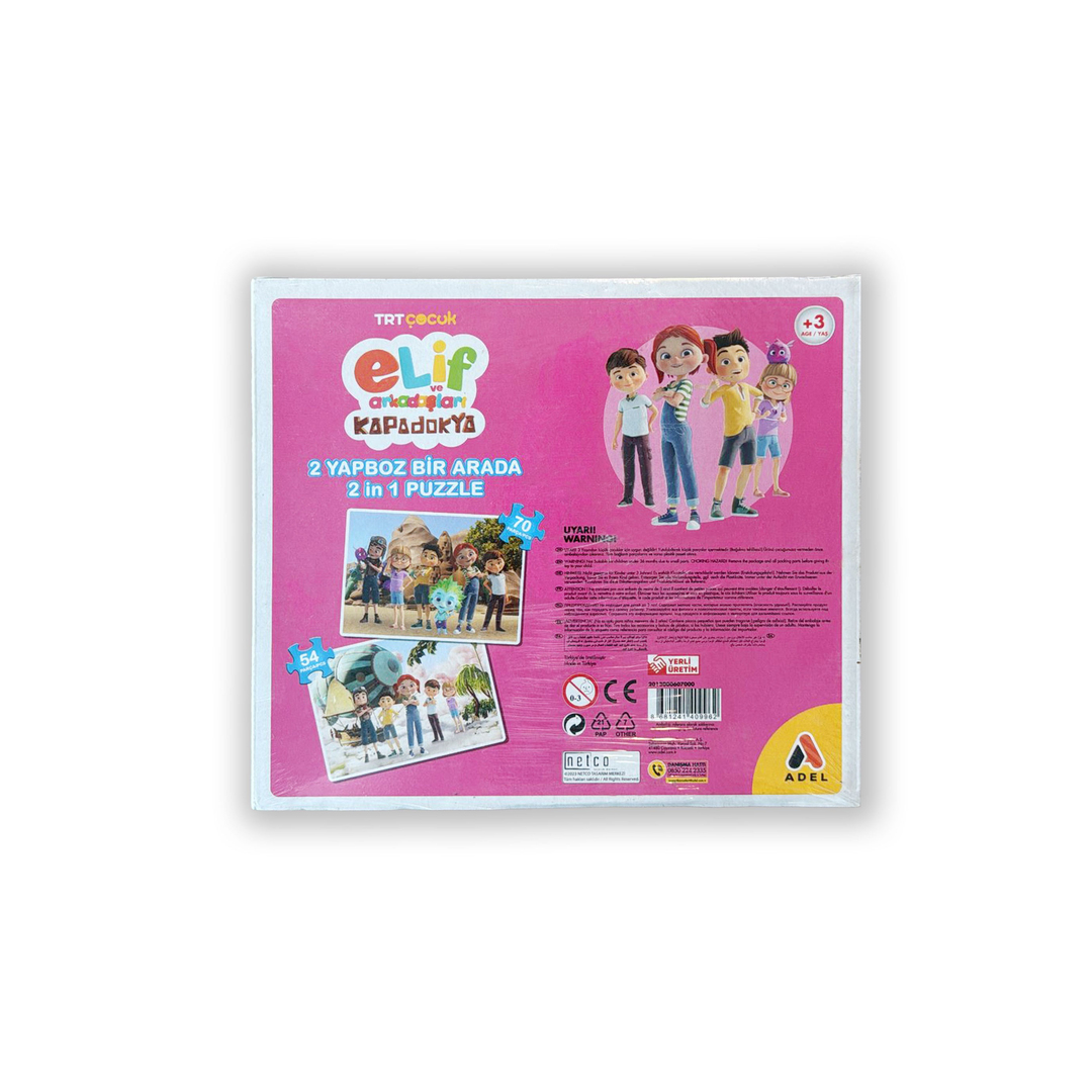 Elif ve Arkadaşları Puzzle 2li