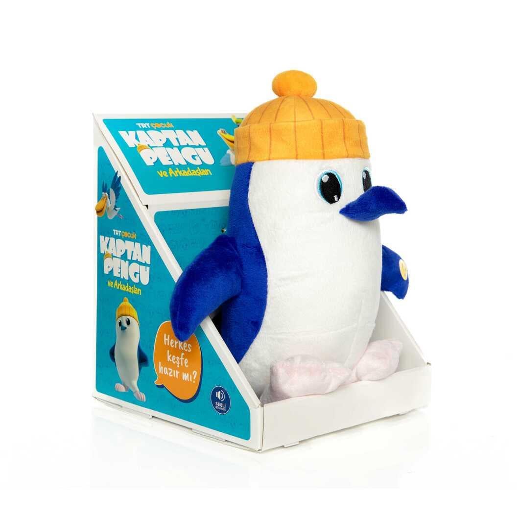 Kaptan Pengu Peluş - Sesli