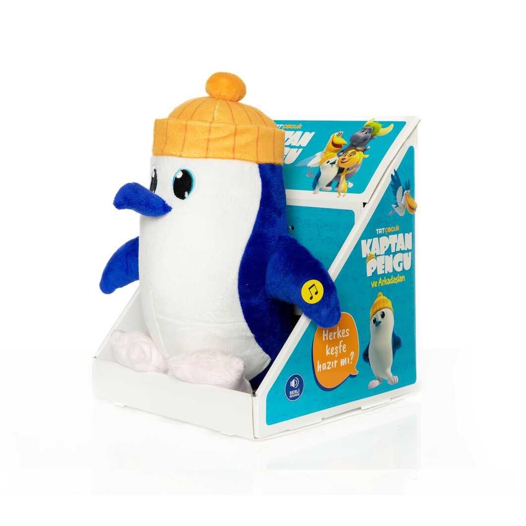 Kaptan Pengu Peluş - Sesli