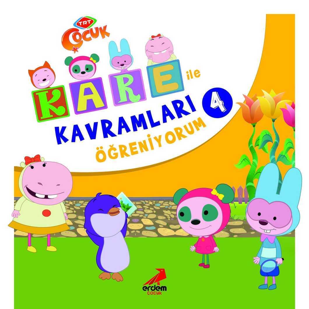 Kare ile Kavramları Öğreniyorum 5 kitap Seti