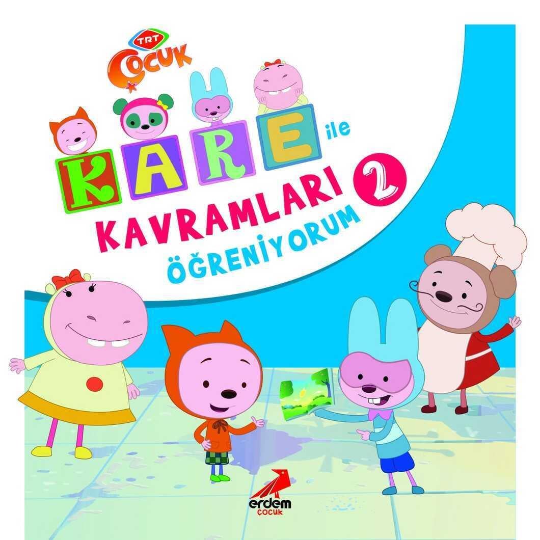 Kare ile Kavramları Öğreniyorum 5 kitap Seti