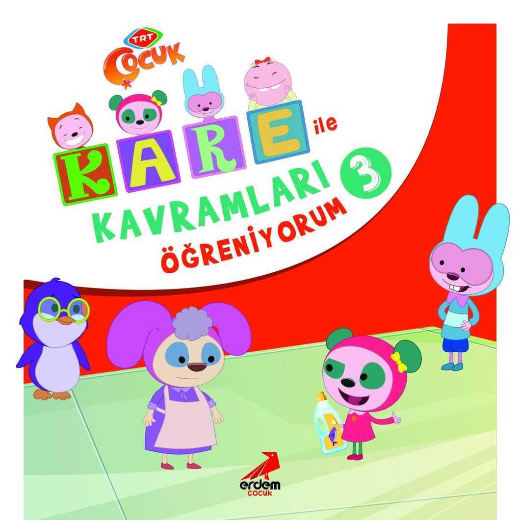 Kare ile Kavramları Öğreniyorum 5 kitap Seti
