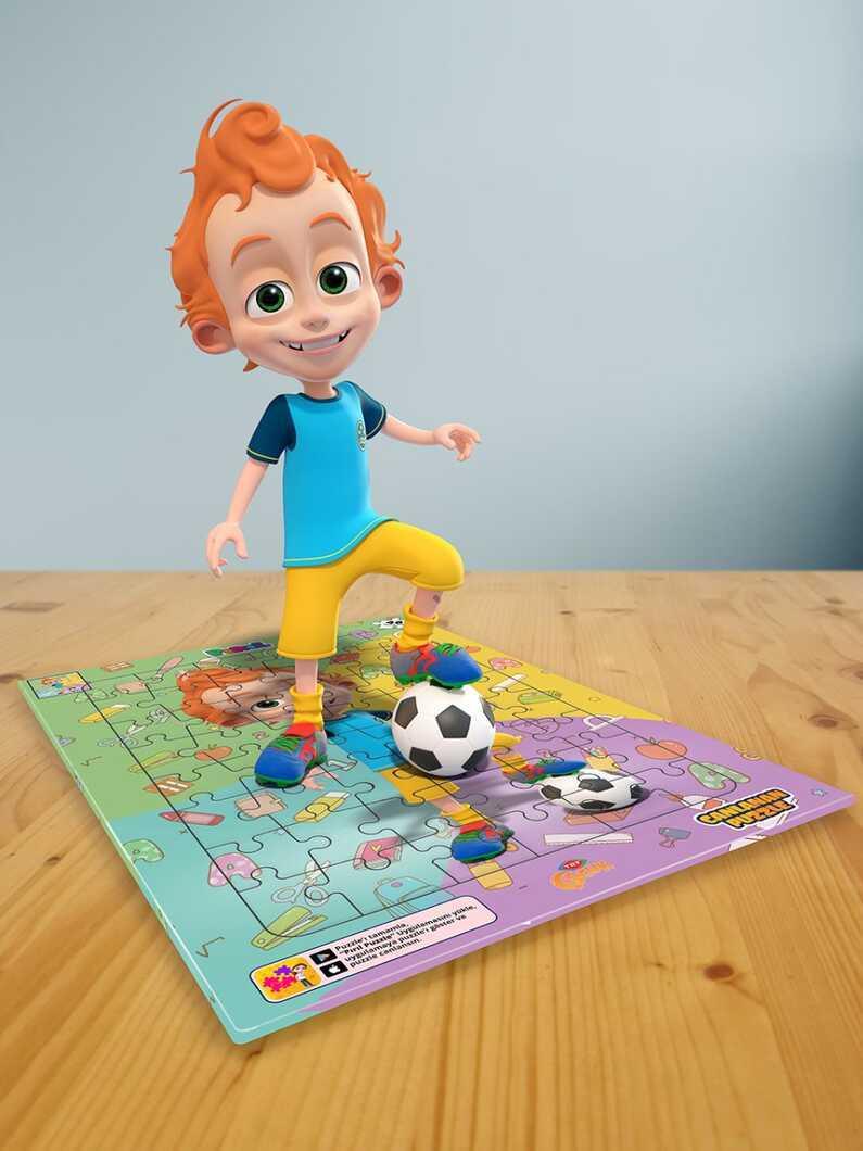 Pırıl Canlanan Puzzle - Efe Futbol