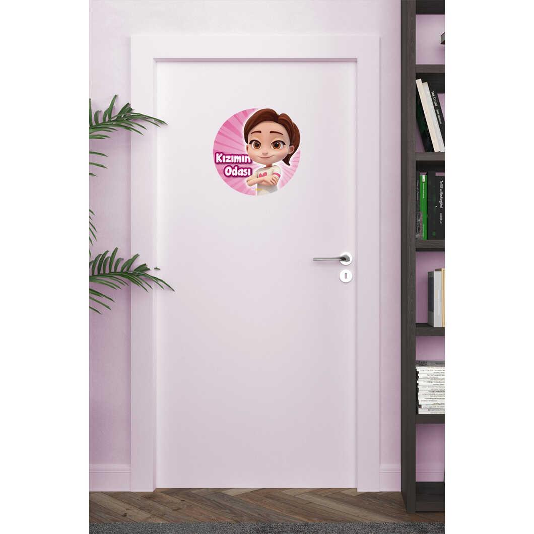 Pırıl Kapı Sticker - Kız