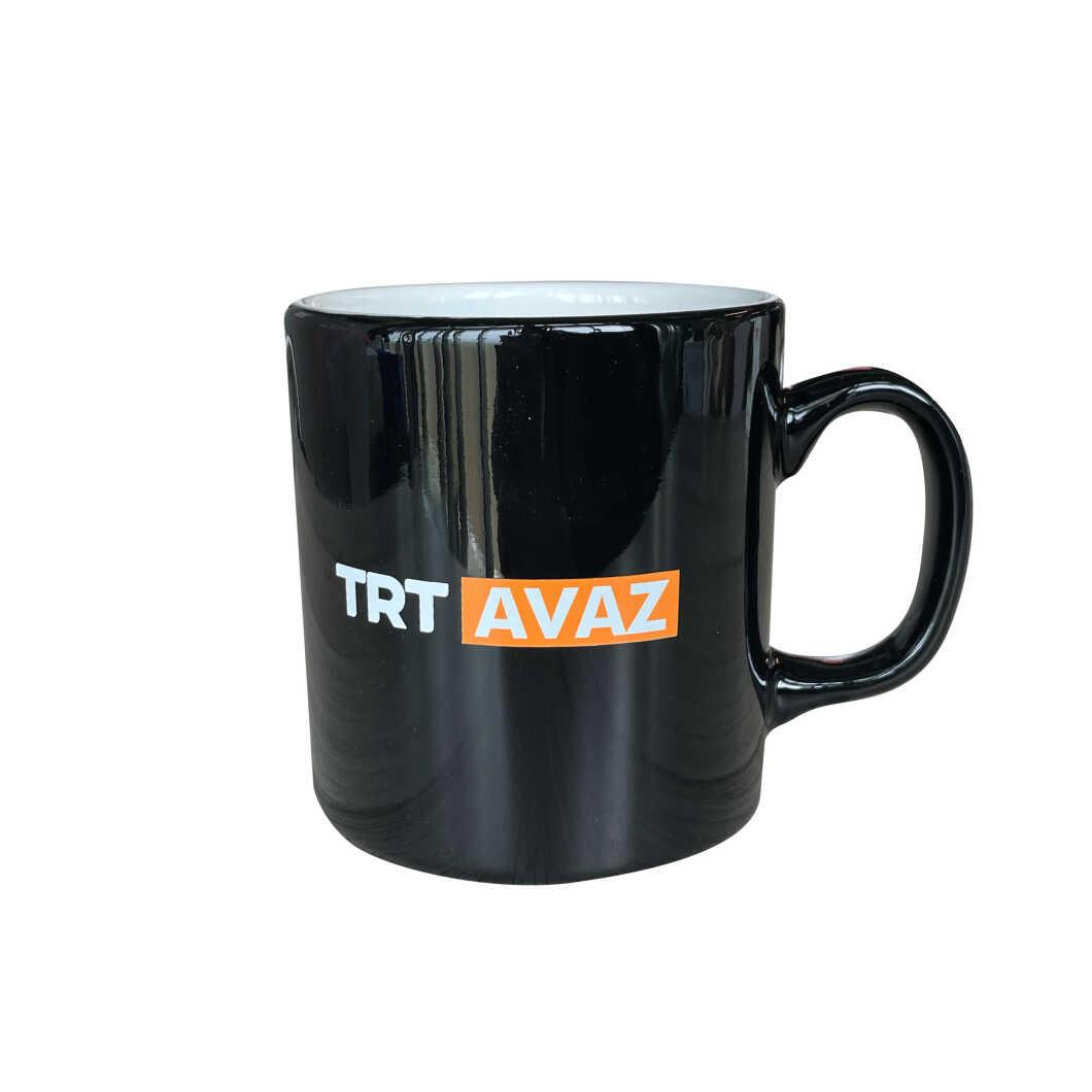 TRT Avaz Logolu Siyah Kupa