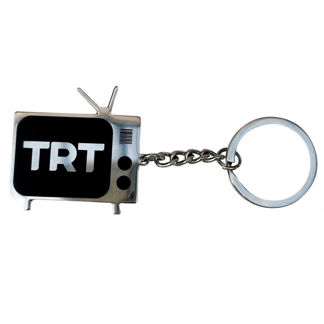TRT Logolu Metal Anahtarlık