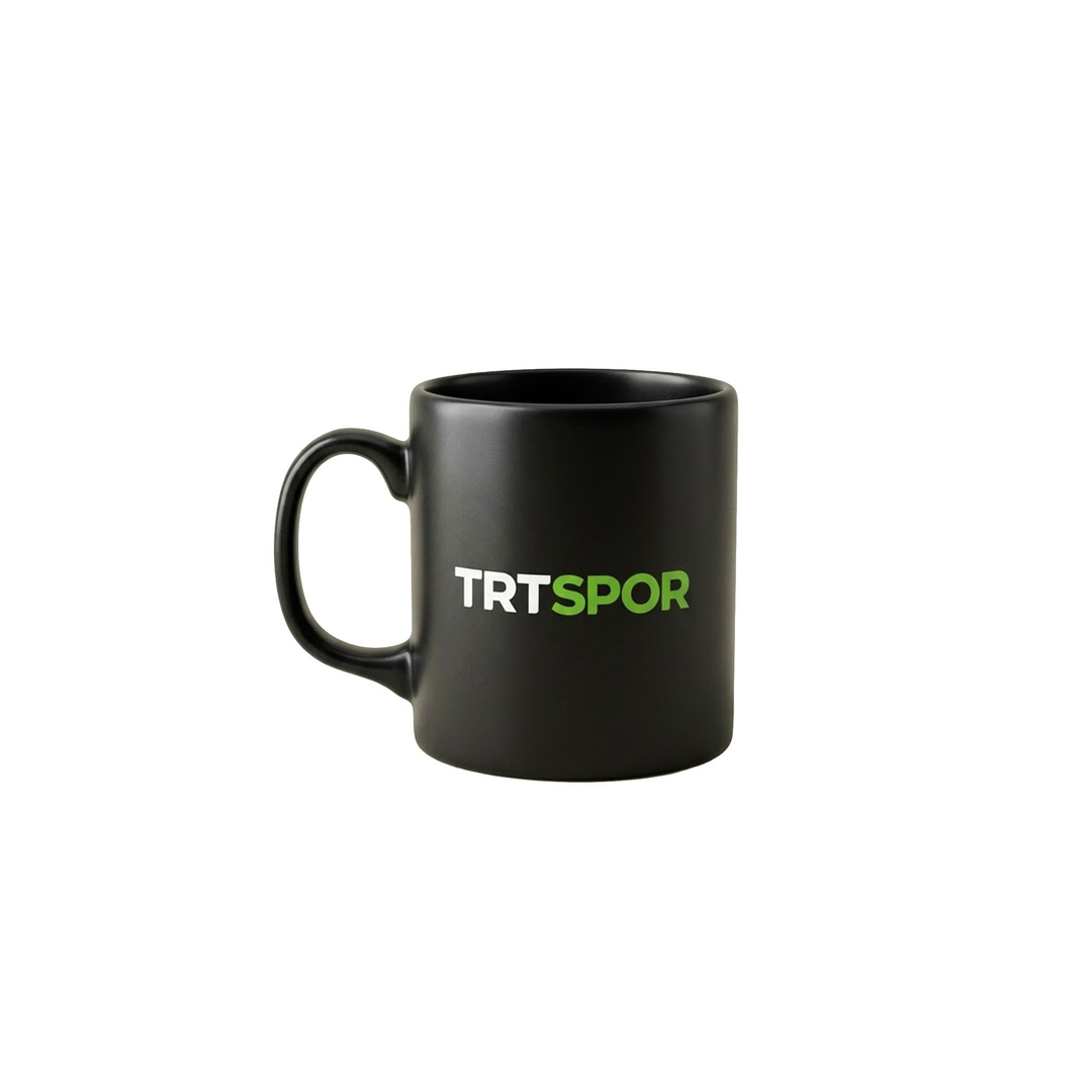 TRT Spor Logolu Siyah Kupa