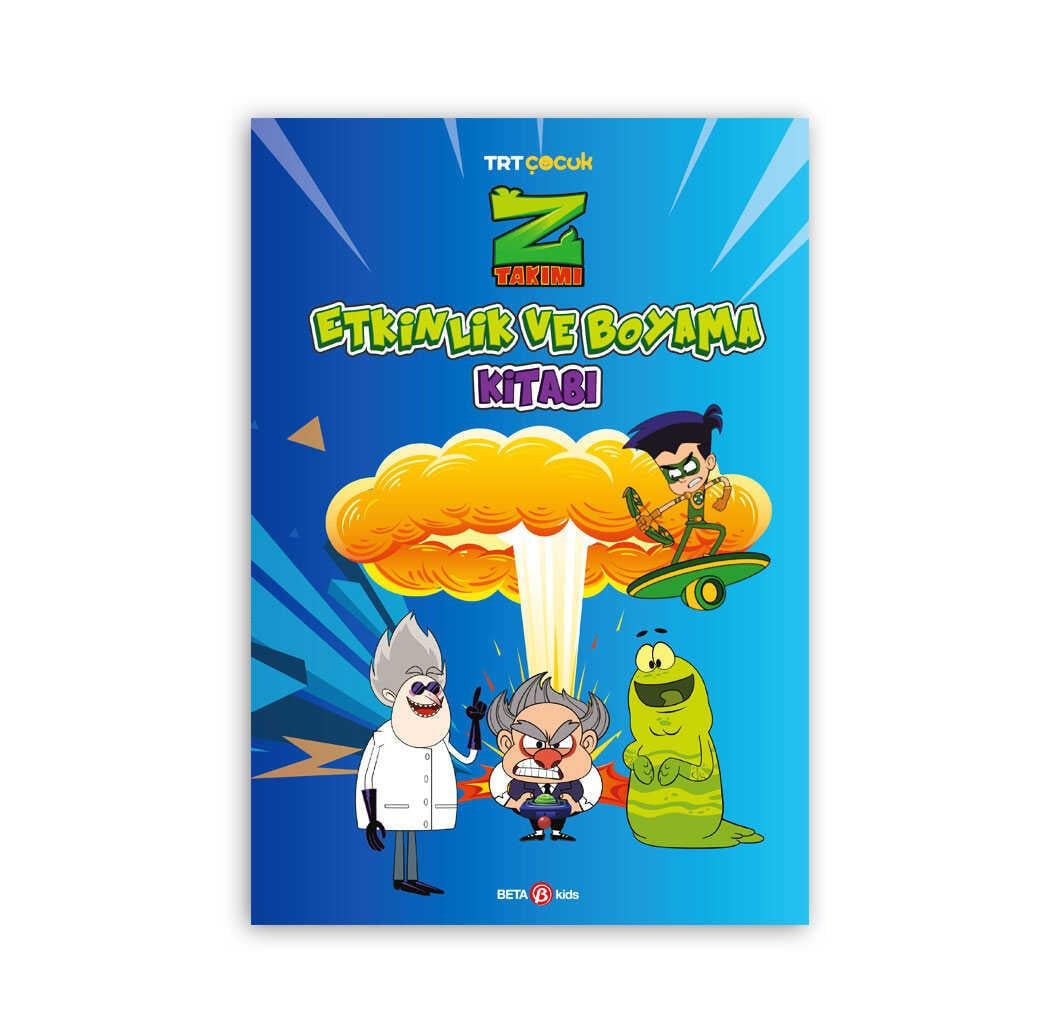 Z Takımı Etkinlik Ve Boyama Kitabı - 3