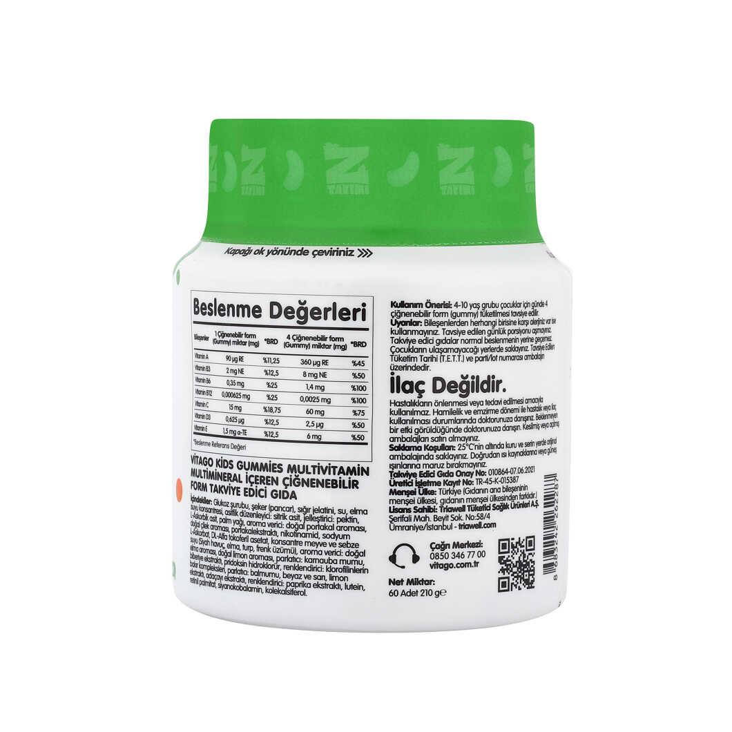 Z Takımı Multivitamin Multimineral Gummies