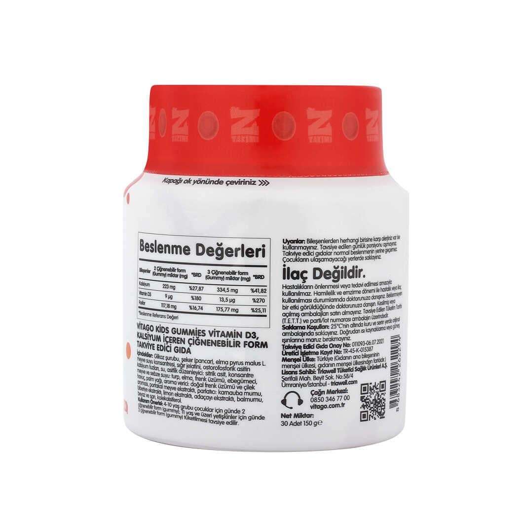 Z Takımı Vitamin D Gummies