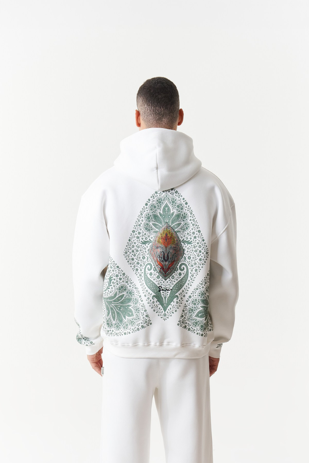 Anatolia Oversize Erkek Sweatshirt Ekru