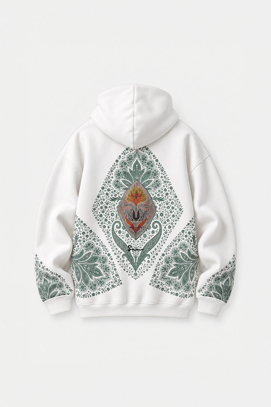 Anatolia Oversize Erkek Sweatshirt Ekru