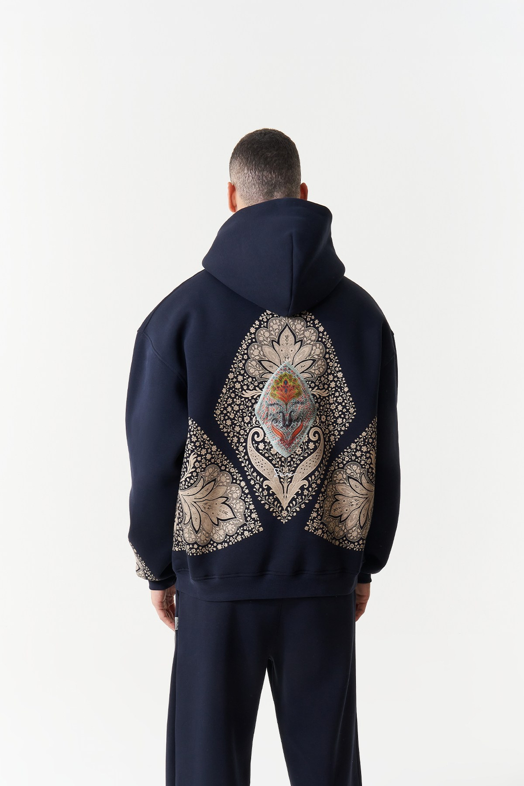 Anatolia Oversize Erkek Sweatshirt Lacivert