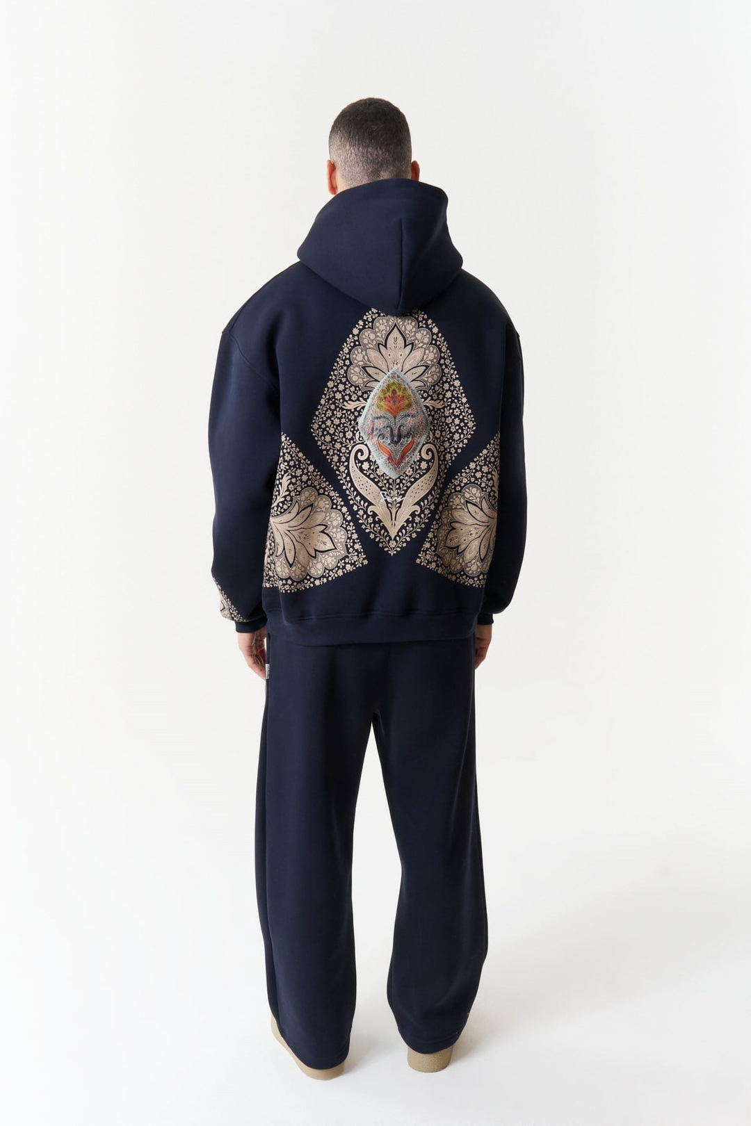 Anatolia Oversize Erkek Sweatshirt Lacivert