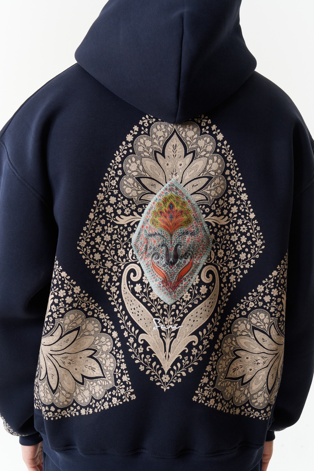 Anatolia Oversize Erkek Sweatshirt Lacivert