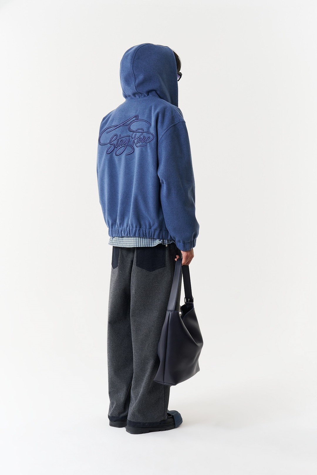 Arctic Structure Oversize Erkek Ceket İndigo