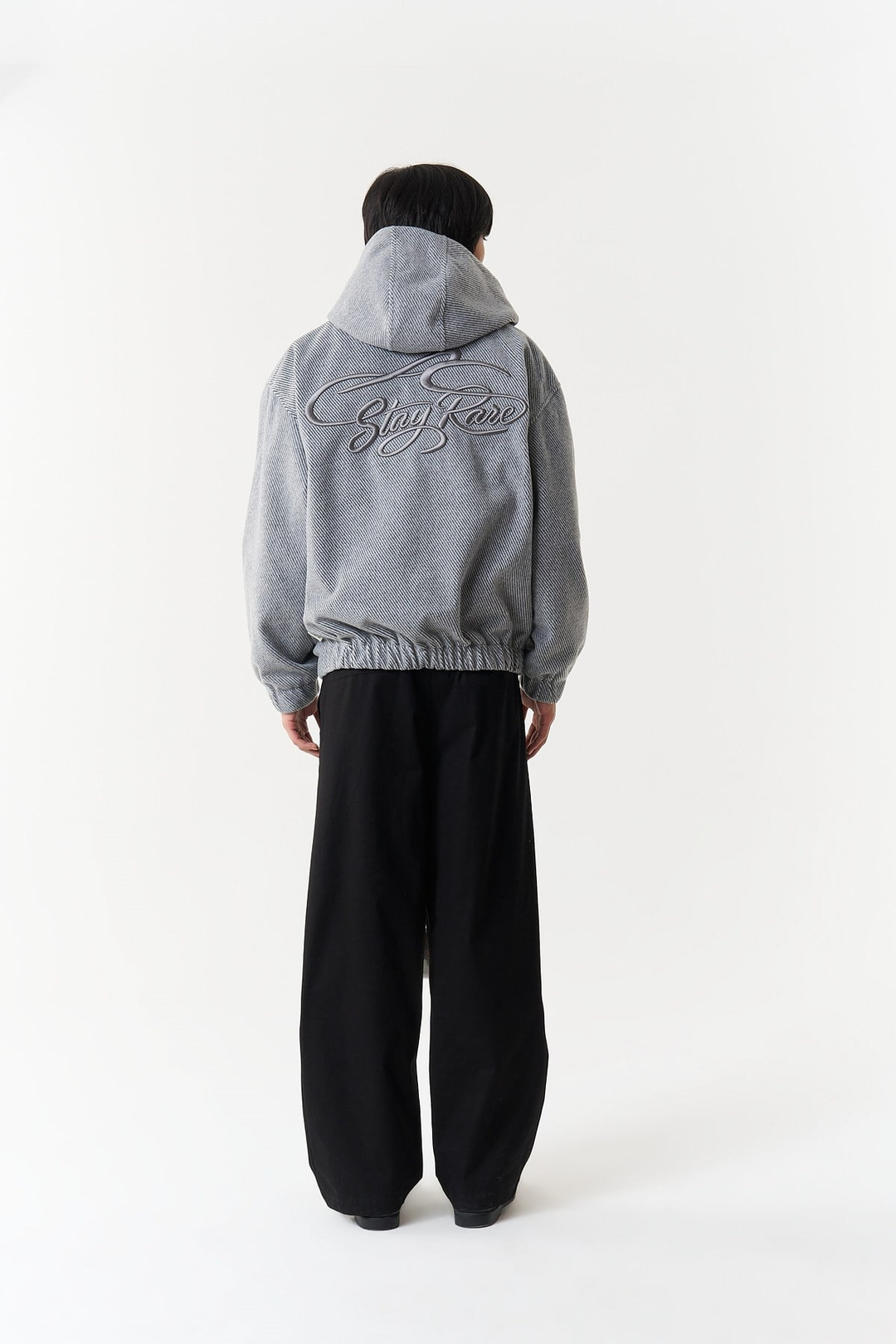Arctic Structure Oversize Erkek Ceket Gri