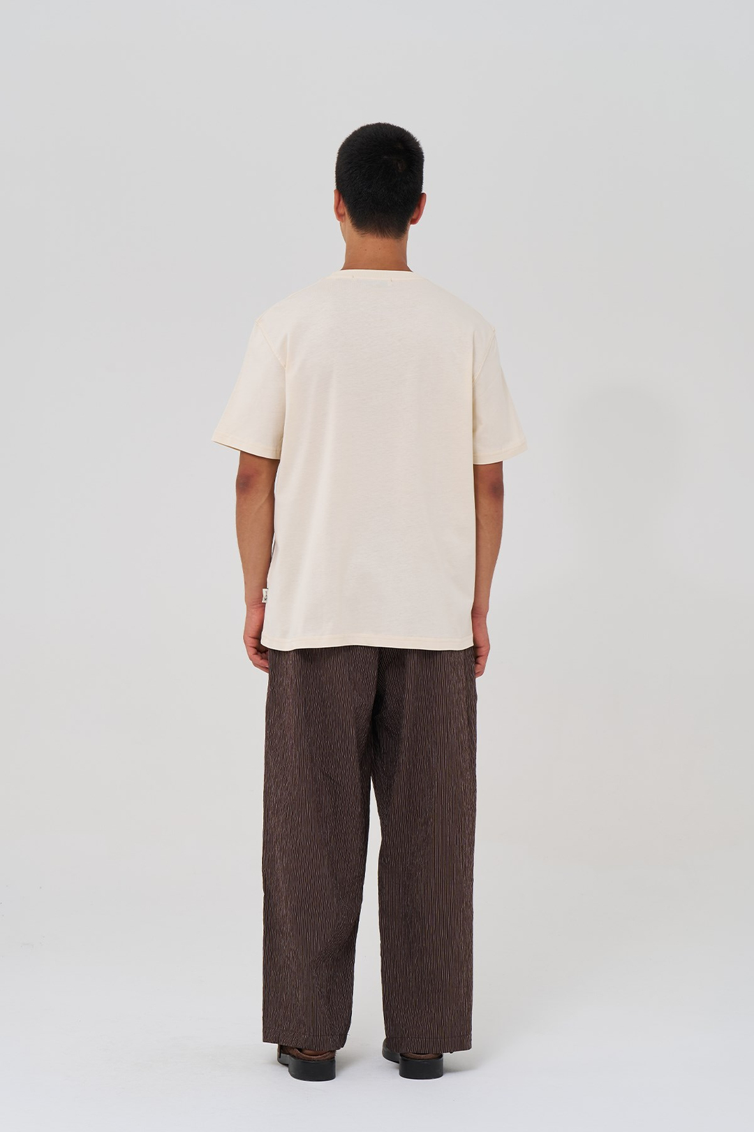 Basic Regular Fit Tişört Erkek /02 Stone