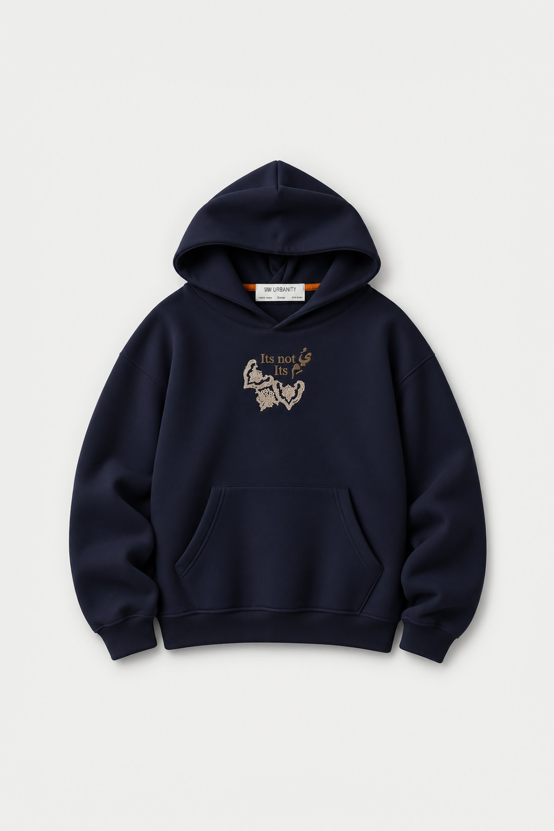 Beyond the Self Oversize Erkek Sweatshirt Lacivert